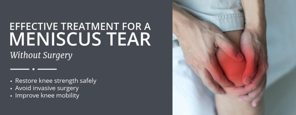 Effective Treatment for a Meniscus Tear Without Surgery